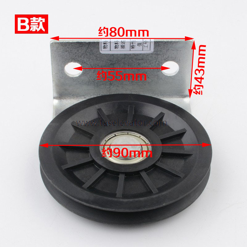 HITACHI Wire Rope Wheel 16201908-A_B – taselevator.com