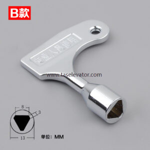 OTIS KONE MITSUHISHI Triangle Key