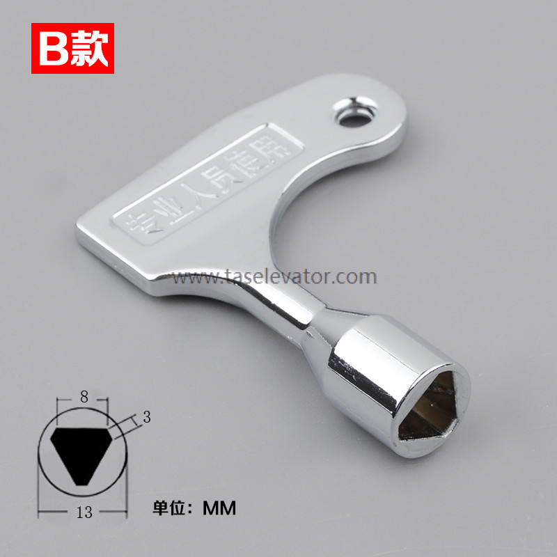 OTIS KONE MITSUHISHI Triangle Key