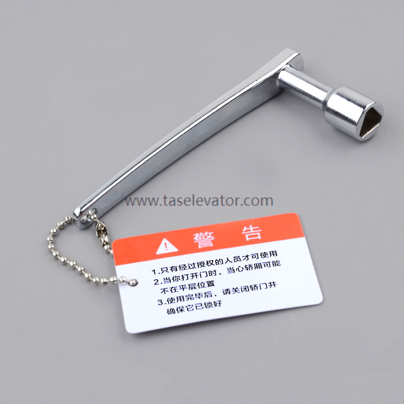 Elevator triangle key
