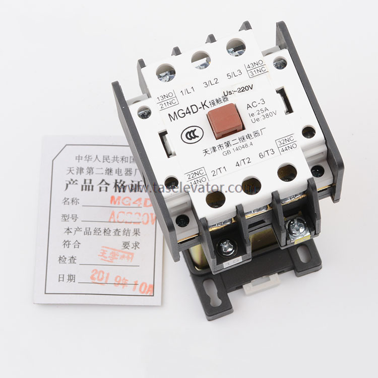 Elevator Contactor MG4D-k AC220V 110V